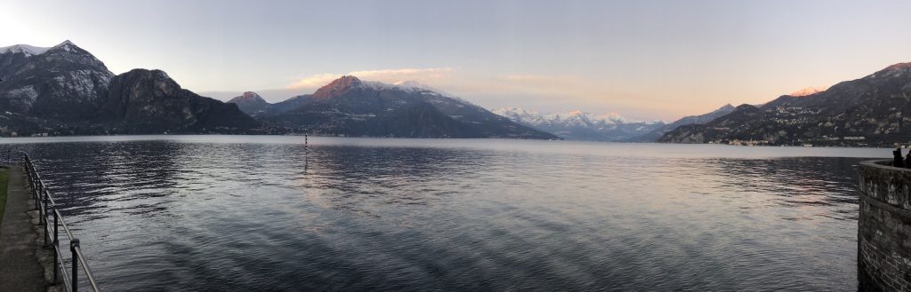 Image of lake in Italy